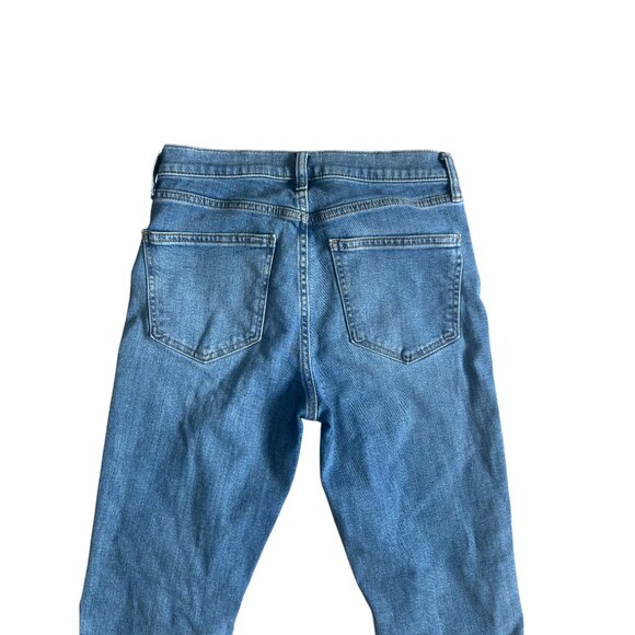 GAP Vintage Slim High Rise Jeans Size 28 / 6 Petite - Picture 2 of 6